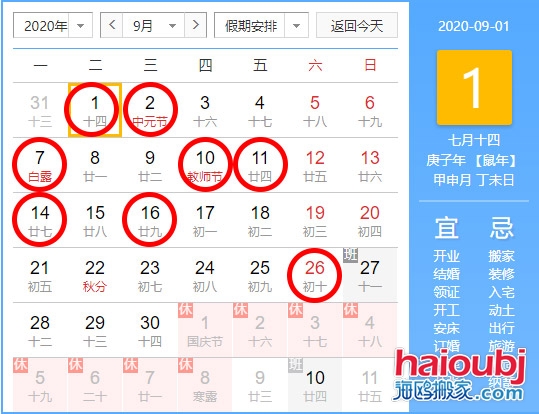 2020年9月搬家入宅黃道吉日.jpg